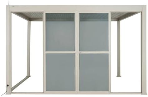 Hespéride - Portes pour pergola Evora Argile