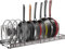 Saving Plus Adjustable 10 Pot Lid Holder Pot and Pan Rack Versatile Kitchen Pot Pan Lid Holder Organiser Saucepan Storage