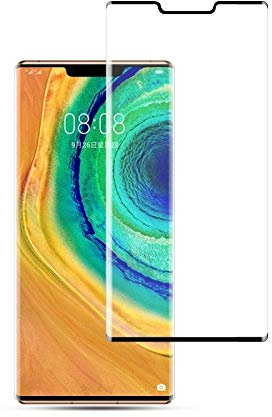 YHMC AYHC AYS for Huawei Mate 30 Pro 0,33 mm 9H 3D Completa Pegamento de Cristal Templado de Cine