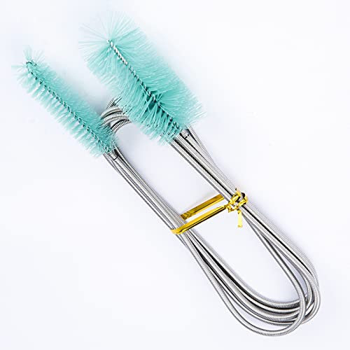 Aquarium Reinigungsbürste Flexibel Doppelseitige Aquarium Schläuche Filter Rohrbürste Reiniger Pumpe Schlauchbürste für Aquarium oder Hausküche 155cm