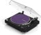 Glorious VNL-500 tocadiscos de accionamiento directo para DJ o Hifi con salida USB para grabación digital, selección de velocidad 33/45, rango de paso ajustable, carcasa, cartucho y cubierta antipolvo