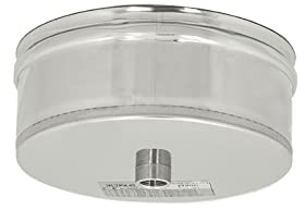 RACCORDO A T 90° PER CANNA FUMARIA ACCIAIO INOX D 80 (TAPPO D80 SCARICO)