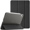EasyAcc Hülle Kompatibel mit iPad Air M2 11 Zoll 2024 / iPad Air 5 2022 / Air 4 10.9 Zoll 2020, Ultra Dünn Leicht Transluzent Frosted Rück mit Auto Schlafen/Wachen - Schwarz