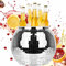 Disco Ball Ice Bucket Beverage Tubs Disco Ball Bowl Vase Cup Drink Bucket for Parties,Large Retro Drink Bucket for Beer Cocktail Wine Champagne Cold Drinks, Disco Party Supplies Decor (One Size2)