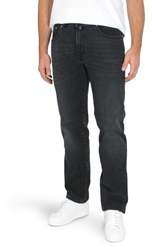 Pierre Cardin Herren Jeans Dijon | Männer Hose | Comfort Fit | Used Washed | Black Used Buffies 9814 | 34W - 36L