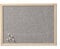 Zeller 11270 Pinboard, Leinen/Kiefer