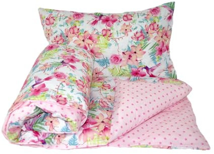 2-teiliges Set aus Bettdecke und Kissen für Kinderwagen, Mini-Kinderbett oder Kinderbett (4)