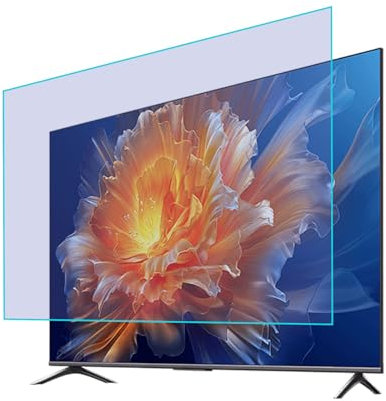 KELUNIS 85 Zoll Anti Blaulicht Und Blendschutz-Displayschutz Matte TV Bildschirmabdeckung, Anti Kratz Und Anti UV Filterfolie Für Den Außen Und Innenbereich