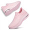 YHOON Chaussures de marche pour femme - Chaussures de course légères - Chaussures de sport respirantes et décontractées, Rose clair 118, 37 EU