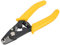 KIMISS High Hardness 3 Holes Fiber Wire Strippers, Optical Cable Stripping Pliers Tool for Precise Cutting, Ergonomic Design with Bag, Ideal for Fiber Optic Tool Kits