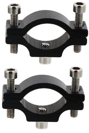 Sosoport 2pcs Motorcycle Handlebar Clamp Handlebar Extension Mount for Motorbike Clamp As Extender Holder for Motorcycle Lights Suitable for Electric Scooter Accessories and Mounting Bracke