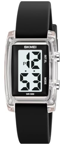 findtime Ladies Watches UK Waterproof Watches for Women Digital Watches for Women Sports Watch Large Print Numbers Easy to Read with LED Backlight