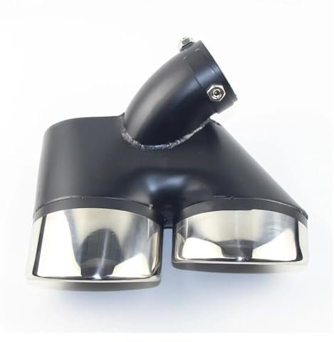 Auto Für Mercedes Für Benz W211 E260 E240 Autozubehör Edelstahl Auspuffendrohr Mit Vier Auspuffrohren Zubehör(RECHTS)