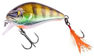 ZECK Wobbler/Crankbait für Barsch & Zander - Danny | 5,5 cm | 0,7 m F - Glam Perch (BA)