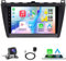 4G+64G Car Stereo for Mazda 6 2007-2012 with Apple Carplay Android Auto Sat Nav, Android 14 Radio with 9 Inch Touchscreen Bluetooth WIFI FM RDS+Backup Camera