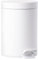 Zone Denmark Only 3L Round Stainless Steel White Bin – Rubbish Bin 3 L, Round, Stainless Steel, White, Pedal, 17 cm