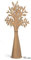 Albero della vita in cartone avana alto 2 metri allestimento matrimonio tableau mariage VETRINE E TEATRI