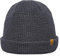 Sterkowski Salty Dog Strickmütze | Merinowolle Männer und Frauen Wintermütze | Wollmütze Herren Merinowolle Mütze Damen Mütze Winter Herren Wollmütze Laufmütze Fisherman Beanie 54-62 cm Grau