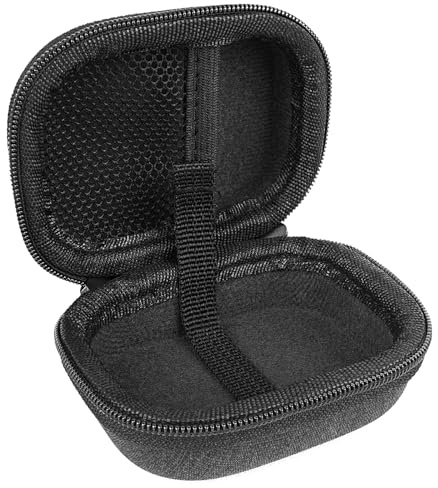 Linkidea-Ohrhörer-Aufbewahrungstasche kompatibel mit Jabra Elite 85t/10 Gen 2/10/75t/65t/7 Active/7 Pro/3/4, Ersatz Hartschalen-Reisetasche mit Kabelaufbewahrung (Dunkelgrau)