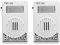 BAAQII 2PCS 95dB Telephone Ring Ringer Amplifier, Help Strobe Media Player, Flasher Extra-Loud Home Bell Telephone Ringer Amplifier Volume Speaker for Oldman