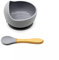 Gubby Gups® Rutschfeste Baby Breischale mit Saugnapf - BPA-freie Bowl Schüssel für Babynahrung, Baby Schüssel Set mit Saugnapf Teller Set, Geschirrset kinder, Mikrowellengeschirr