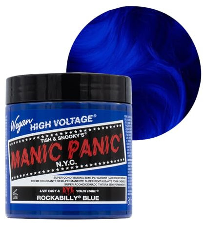 Manic Panic Classic High Voltage Rockabilly Blue 237ml - crema colorante semi-permanente