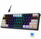 AULA 60 Percent Wired Mechanical Gaming Keyboard, 29 RGB Backlit Custom Hot Swappable Keyboards, Blue Switch 60% Mini Small Compact Design for PC/Mac/Laptop/Wins(Wired Version)