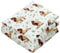 TupTam Kinder Gemusterte Bettdecken Set Ganzjahresdecke Bettdecke Kopfkissen Flachkissen 2tlg., Farbe: Löwe/Braun/Grün, Größe: 135x100 cm