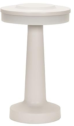 MiniSun | Contemporary Wireless Touch Table Lamp with an Integrated Rechargeable LED Mood Light (Matt Black, Single) | Table Lamps, Home Décor & Improvement Essential | Matt Black | Single
