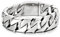 COOLSTEELANDBEYOND Große Maskulinen Stil Edelstahl Panzerkette Herren Armband, Poliert und Satin