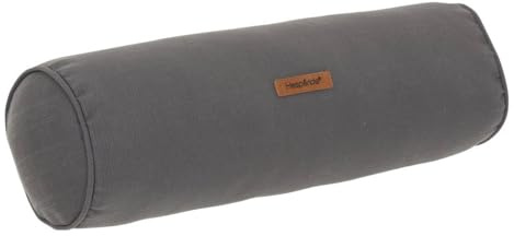 Hespéride - Nackenrolle für den Außenbereich KORAI Schiefergrau - 45 x 15 cm - Polyester - Schiefer