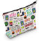 S-Bob Broadway Musik-inspiriertes Geschenk für Musiktheater mit Reißverschluss, Make-up-Tasche, Geschenk für Schauspielerin, Hero Bag