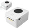 Yunseity Thermo-Etikettendrucker, USB 2x10 10 Mm/s Versandetikettendrucker für Windows und OS X, 25–100 Mm Etikettendrucker, Unterstützt FedEx, USPS, DHL (EU-Stecker)