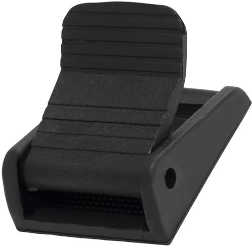 AERZETIX - C71058-5er-Set Nockenschnallen für 20 mm breite gurte - klemmschnalle - klemme - schwarz - aus kunststoff