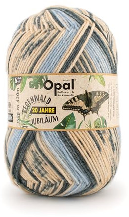 OPAL 6-fach 150g Regenwald 20 Jahre Jubiläum 2742 - Lilly - dasSchleckermaul