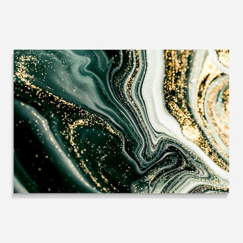 ARTHUB® Glasbild 70x100 cm, 5mm ESG | Moderne Wandbilder aus Glas für Wohnzimmer & Schlafzimmer, Wanddekoration, Wohnkultur, Abstrakte, Abstract Shades