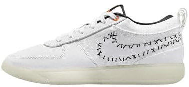 Nike Herren Book 1 Basketballschuhe (FJ4249-102, White/Black/Clay Orange/White), Weiß/Schwarz/Tonorange/Weiß, 44 EU