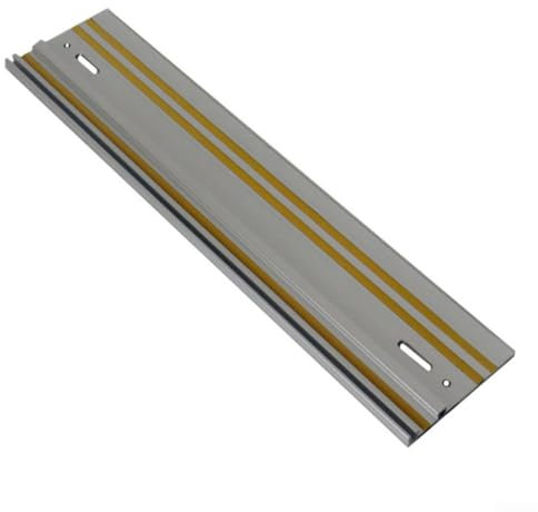 Extruded Guide Rail for Circular Saws,Guide Rail Connector Kit，Aluminum Guide Rail for Circular Saw Track Workshop Equipment Extruded Guided Rails Repeatable Cutting (400mm)