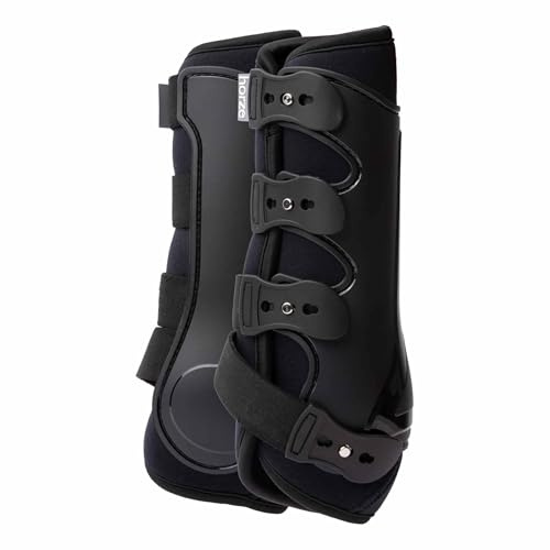 HORZE Malmo Gamaschen Combi - Schwarz - L