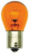 CifRicambi Lampadina Frecce BA 15s 12V-21W Ambra Luce Anteriore Posteriore Compatibile Con VESPA PX - PX E - PX ARCOBALENO - T5 1413-FRA