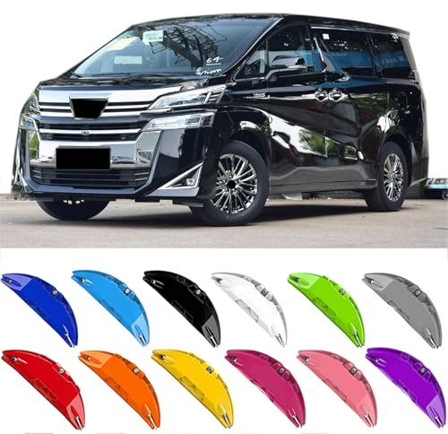 4pcs Custom Made Aluminium Brake Caliper Covers for TOYOTA VELLFIRE Accessories (Grey, Contact us for size confirmation)