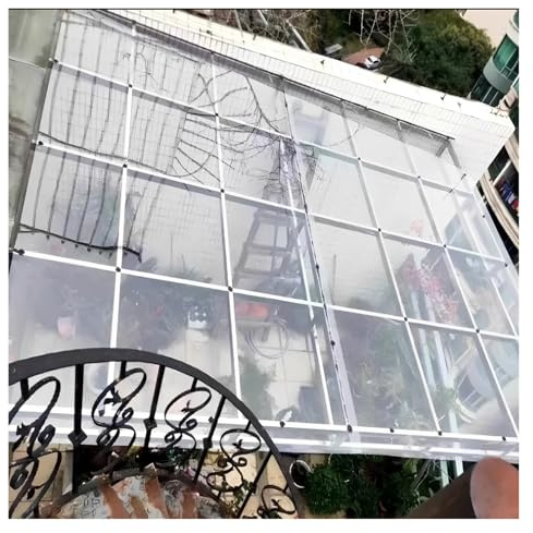 Transparente Polycarbonatplatten 1 Mm Gewächshausplatten Flexible Platten für Heimwerkerprojekte, Fenster, Ersatzscheiben(1x3m/3.28x9.84ft)