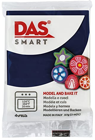 DAS Smart Oven Bake Modelling 57g Clay Night Blue | Polymer Clay, For Professionals & Hobbyists