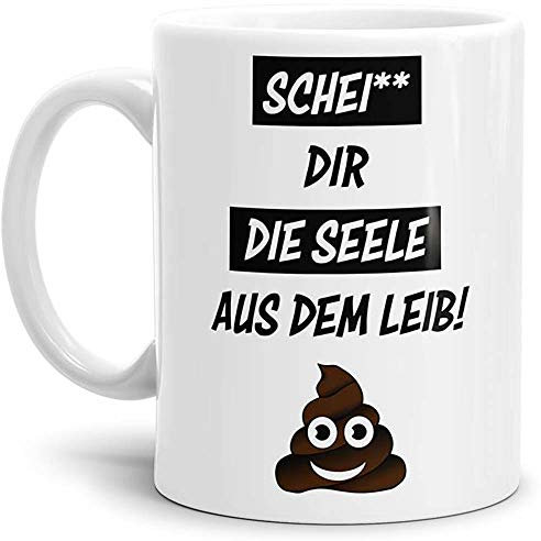 Tasse mit Spruch Durchfall - Kaffeetasse/Mug/Cup - Qualität Made in Germany