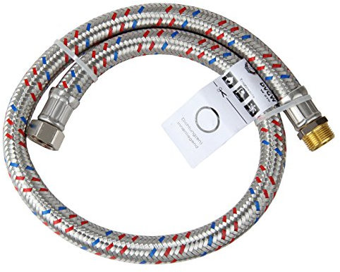 Meibes verstärkter Silikonschlauch für Sanitär/Heizung/Klima F x M 1/2 F/M, 1m - M5715.1104.100