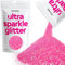 Hemway Ultra Sparkle Glitter - Baby Pink Iridescent | Chunky Metallic Flakes for Resin & Epoxy Crafts | Supplies for Tumblers, Festival, Hair, Face, Body, Eye & Nail Art Decoration | 100 g