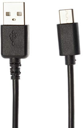 Kingfisher Technology - 90cm Black USB Charger Charging Power and Data Sync Cable Adaptor (22AWG) Compatible with XIAOMI Pocophone F1 M1805E10A Phone