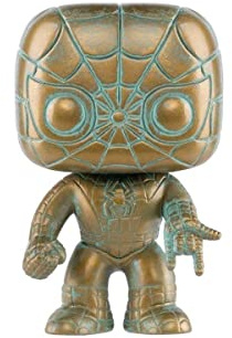 Funko Pop! Marvel 80th Anniversary - Spider-Man (Patina Exclusive) #495