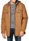 Dickies Herren Fleece Hooded Shirt Jacket with Hydroshield Arbeits-Utility-Oberbekleidung, Braun Duck, XS