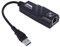 Scheda di rete cablata USB 3.0, scheda di rete senza unità Gigabit USB3.0 10/100 / 1000M Adattatore di rete Gigabit Ethernet da USB 3.0 a RJ45 Lan cablata per OS X per per Linux